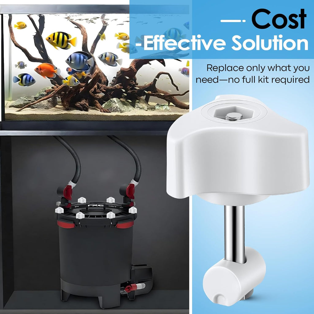 2 Pack Replacement Parts Compatible with Fluval Canister Filters, Lid Fastener Compatible with Fluval FX6 FX5 FX2 FX4, Secure Fit and Long Lasting
