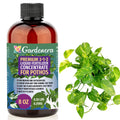 Gardenera Premium Liquid Pothos Fertilizer - 3-1-2 Concentrate for Indoor Plants and Flowers - Organic Plant Food - 8oz