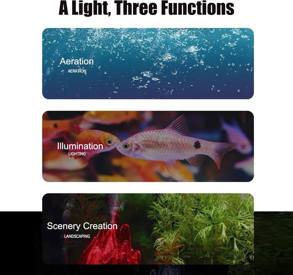 Aquarium Volcano Ornament - Remote-Controlled Volcano, Aquarium Decoration with Built-in Air Stone Bubbler, Interactive Design for Saltwater and Freshwater Tanks, Turtle Bowls, and Home Display