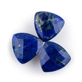 CRYSTALIS (3pcs) Natural Lapis-Lazuli, Facet-Cones Loose Gemstone, Wholesale Bulk Cabochons, Jewelry Making Supply, Chakra Healing Polished Stones, Wire Wrapping, DIY, Gem Collection