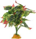 Totority Artificial Aquarium Plants for Fish Tank and Reptile Terrarium Decor Lifelike Abs Water Grass Cluster Low Maintenance Faux Seaweed Hideout for Amphibians and Reptiles