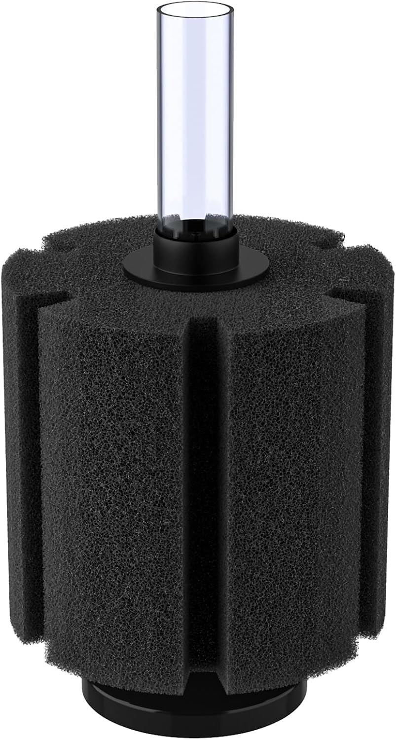 Pawfly Aquarium Large Bio Sponge Filter Quiet Betta Fry Shrimp and Small Fish Foam Filter for Fish Tank up to 60 Gallon