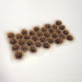 32pcs 8mm Tall Diorama-Flowers-Grass Miniature Bushes Ochre Brown Static-Grass for Model-Train-Scener Wargaming-Terrain ，Dioramas & DIY Crafts