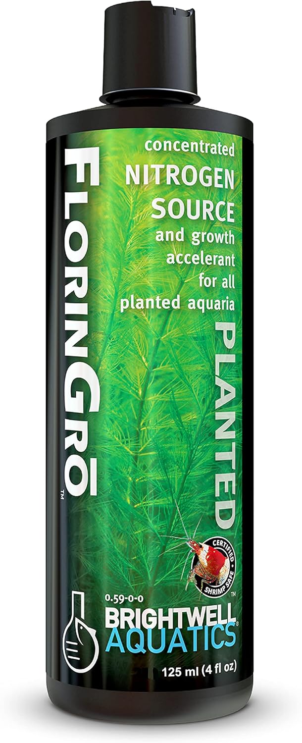 Brightwell Aquatics "Florin GRO, Nitrogen Source and Growth Accelerant for All Planted Aquaria, 125ml (FNG125)