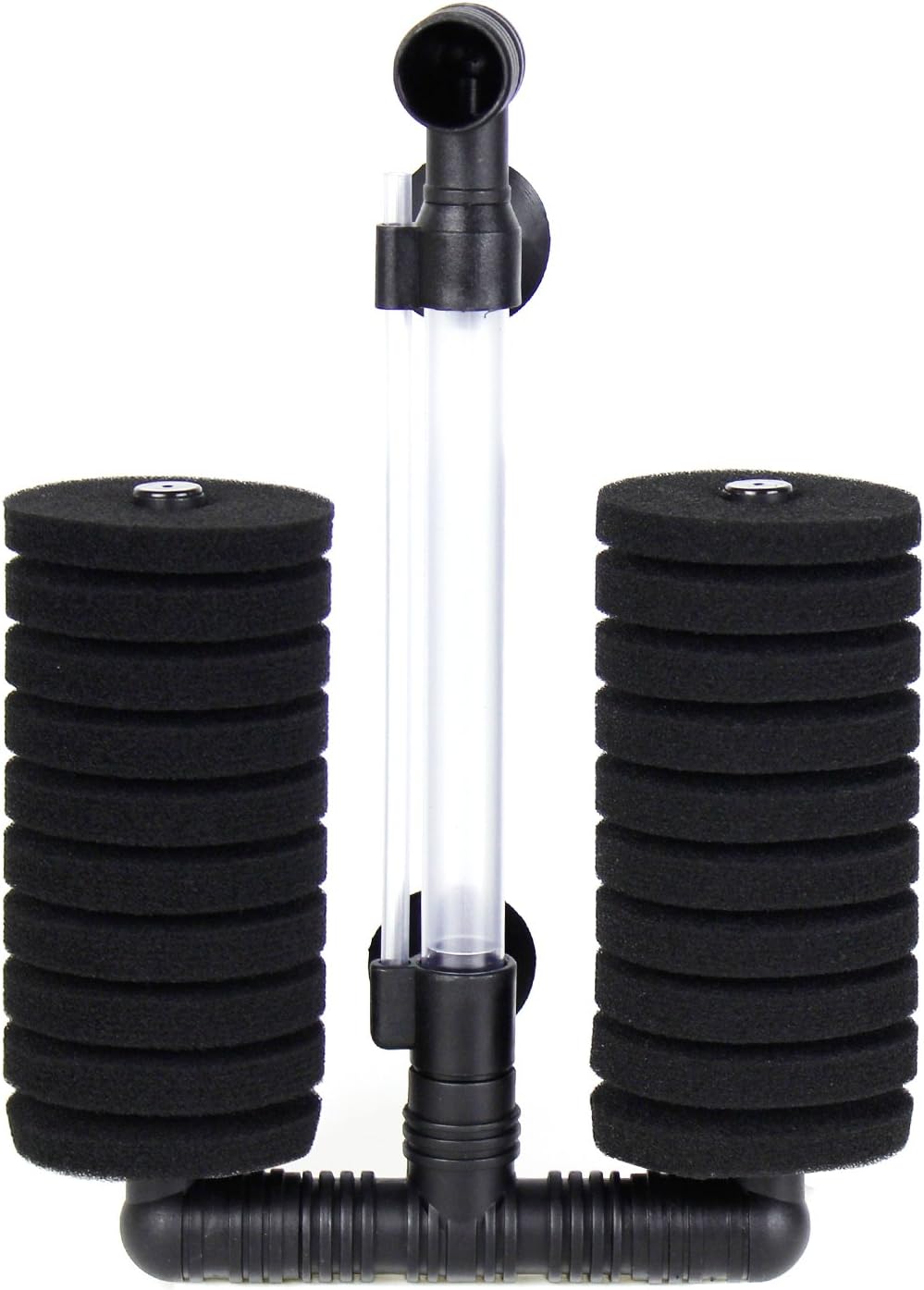 AQUANEAT 1 Pack Double Bio Sponge Filter, for Fry, Betta, Shrimp, Nano, Aquarium Fish Tank