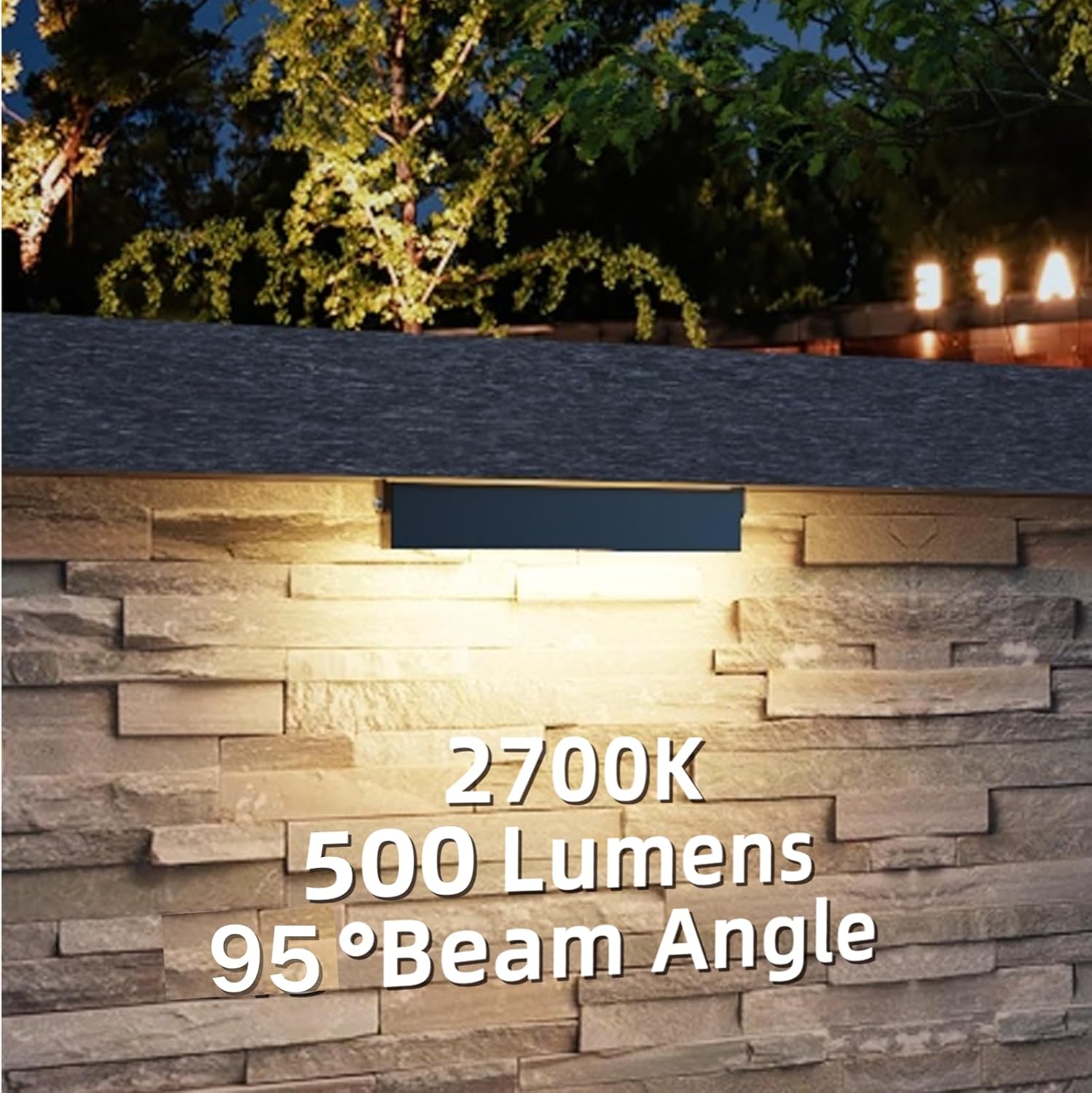 4 Pack 7 Inch Retaining Wall Lights, 5W LED Hardscape Lighting 12V AC/DC Low Voltage Step Lights Outdoor, 2700K Soft White IP65 Waterproof Landscape Lighting for Patio Walls Stairs