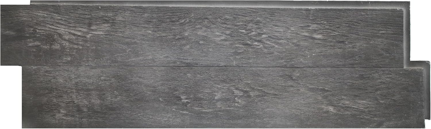 GenStone Faux Wood Panel 39" x 12" in Ember Color for Do It Yourself Friendly Home Improvement Projects