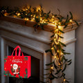 6FT - 2Pack Twinkling Tree Fairy Light Olive Vine Garland,Lighted Olive Tree,Cozy Home Decor,Pre-Lit Lighted Artificial Olive Garland with Timer for Christmas Decorations (Olive Garland, 1)