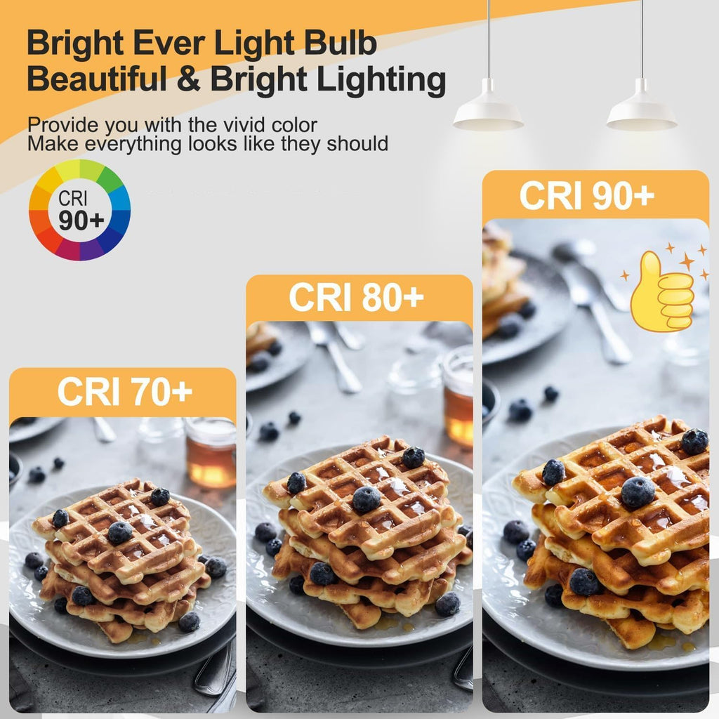 E26 Tubular LED Bulb 4W Equal 40 Watt Soft White 3000K Dimmable E26 Edison AC120V 400lm Tube T9 T10 LED Light Bulb for Rustic Pendant,Chandeliers,Wall sconces,6Pack
