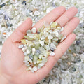 Succulent and Cactus Bonsai DIY Rocks, Jade Bean Pebbles, Natural Decorative Polished Stones Vase Fillers Gravel for Plants，Terrarium, Fairy Gardening, Indoor Outdoor Decor Ornamental Stones.