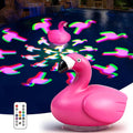 Floating Pool Lights,Upgraded Flamingo Pool Lights that Float,Rechargeable LED Floating Lights for Inground Above Ground Pools,IP68 Waterproof Pool Lighting with Remote,Lights for Hot Tub,Party,1 PACK