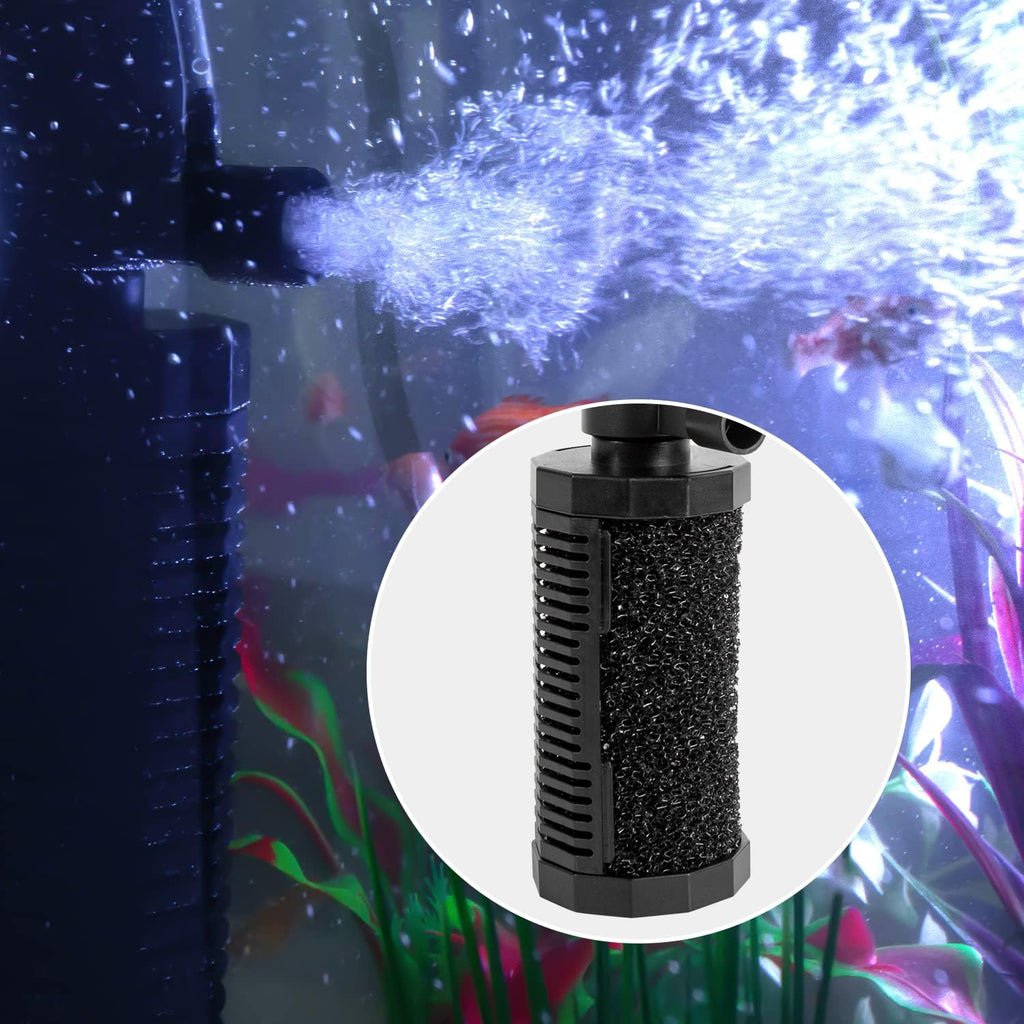 4 PCS Internal Filter Sponge Foam, Aquarium Bio Sponge Rolls of Fish Tank Filter Accessories 4.5" x 2"