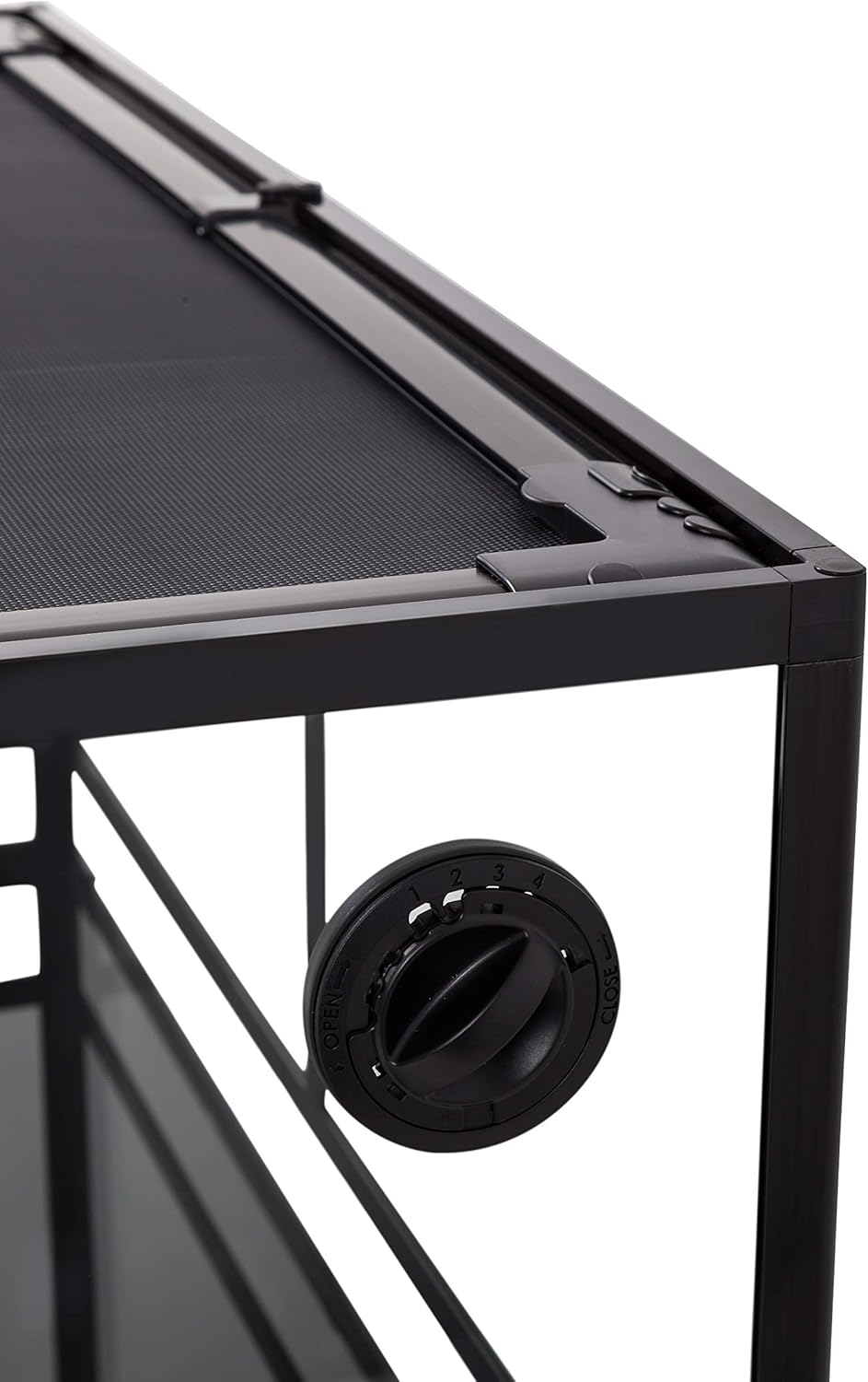 Trixie 32 Gallon Glass Terrarium, Double Hinged Doors, Mesh Top, Waterproof Base