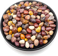 Polished Mookaite Jasper Crystal Chips 200 Pcs - 0.3" 10 oz Tumbled Stone Chips Crushed Sea Glass Stones Healing Reiki Crystal Making Home Decoration