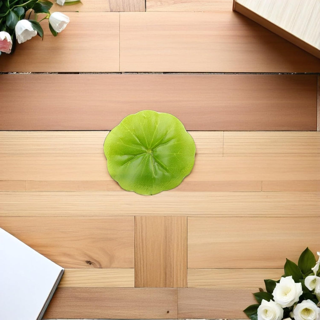 Alipis Simulated Lotus Leaf Decoration 30Pcs Mini Floating Lily Pads for Aquarium Fish Pond Micro Landscape DIY Water Plant Ornaments