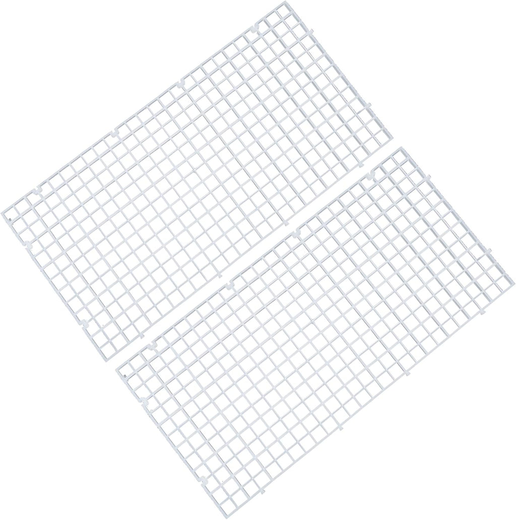 Aquarium Fish Tank Bottom Isolation, Grid Divider Tray Egg 4 Pcs (S 4pcs)