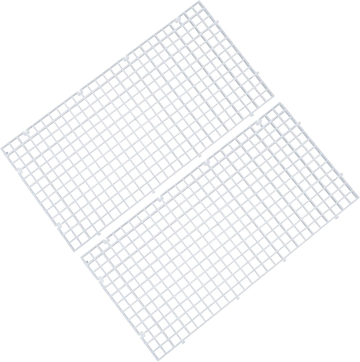 Aquarium Fish Tank Bottom Isolation, Grid Divider Tray Egg 4 Pcs (S 4pcs)