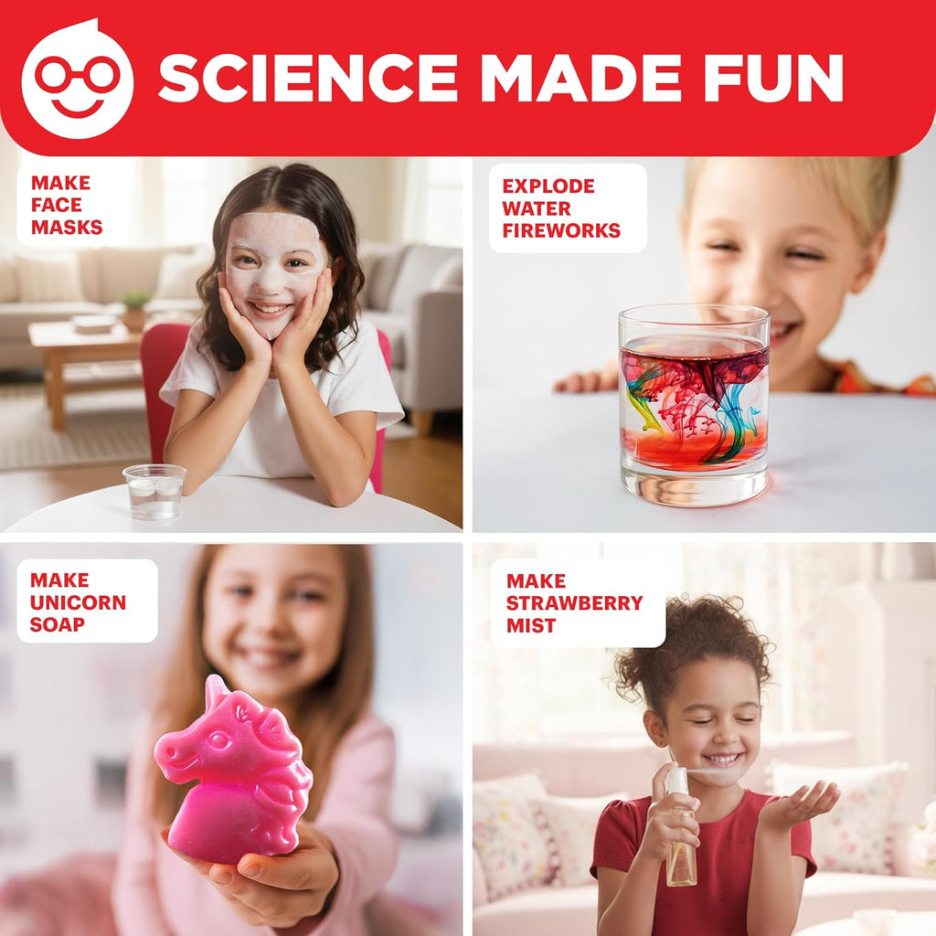 Doctor Jupiter Girls' Super Science Kit for Ages 8-12 Ideas for Girls 8,9,10+ Years Old | Chemistry Set, STEM Toy Kit with 100+ Experiments | Learning & Educational Projects