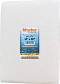 Master Pet Supply Premium Aquarium Filter Pad, Cut to Fit 10" by 30" Micron Filtration Media for Freshwater, Saltwater Aquariums, Fish Tanks, Koi Ponds, Terrariums, Reefs - Clean Crystal Clear Water