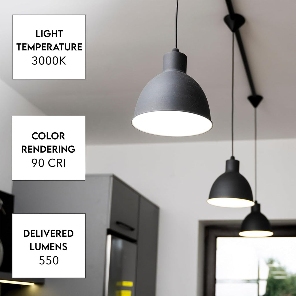 Tech Lighting LED Bi-Pin Replacement Module, Dimmable LED, 3000K, 550 Lumens, Easy to Install, Long Lasting, Energy-Saving, Damp Rated, GY 6.35 Socket (Short)