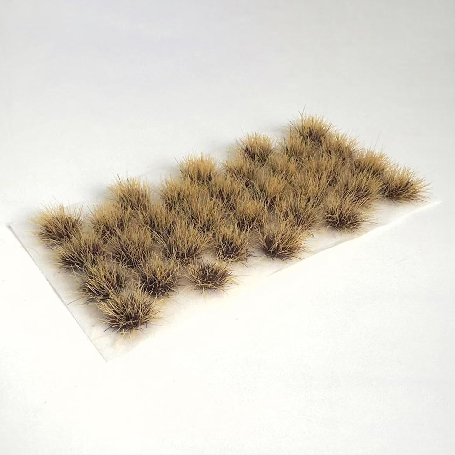 32pcs 8mm Tall Diorama-Flowers-Grass Miniature Bushes Brownish Yellow Static-Grass for Model-Train-Scener Wargaming-Terrain ，Dioramas & DIY Crafts