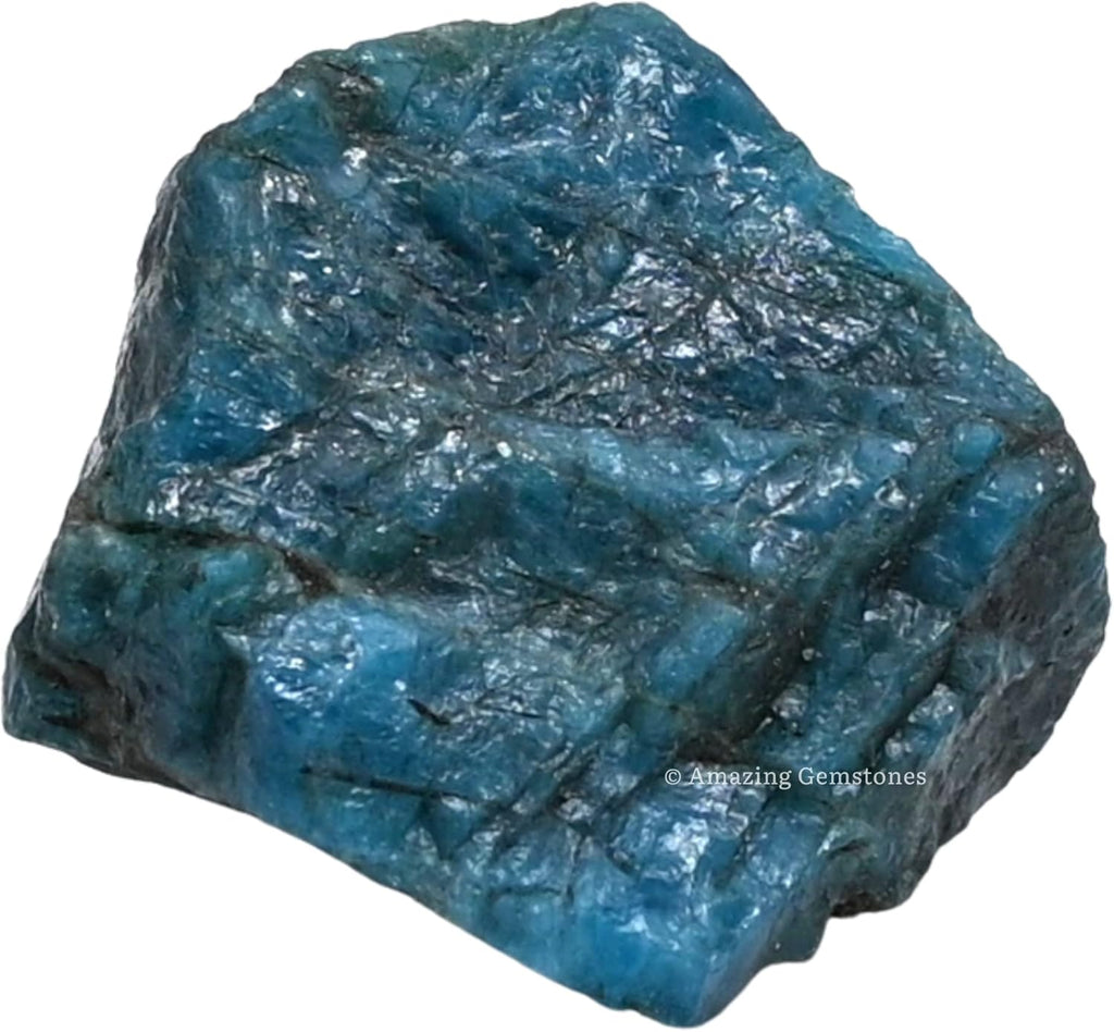 Amazing Gemstone Apatite Raw Crystals and Healing Stones, Natural Rocks for Tumbling and DIY Raw Stones and Crystals (1 lb)
