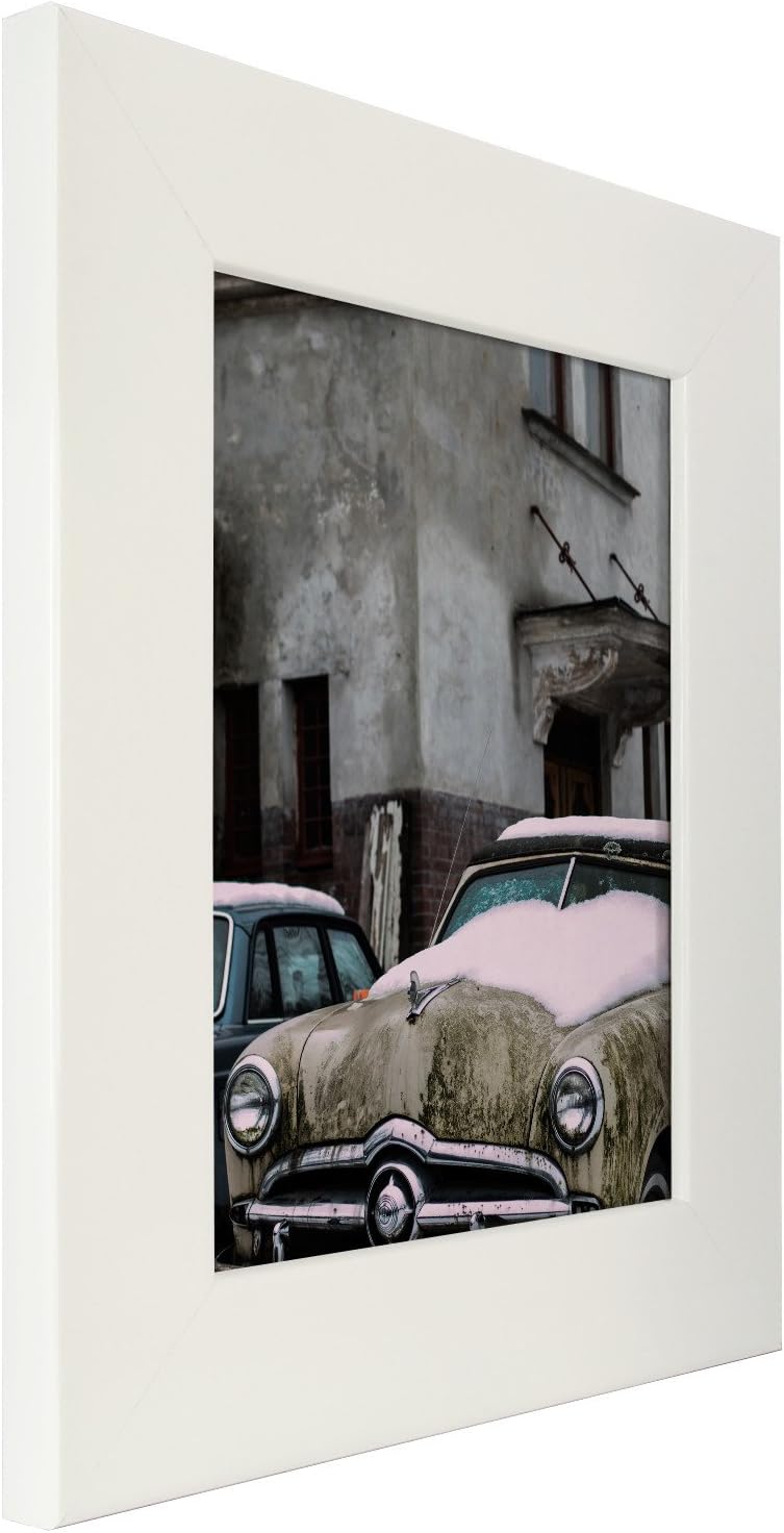 Craig Frames BW74460 20 by 26-Inch Picture Frame, Smooth Wrap Finish, 2-Inch Wide, Glossy White