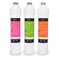 Brondell H2O+ Coral UC300 Three-Stage Undercounter Water Filtration System (UF-35 Replacement Filters)