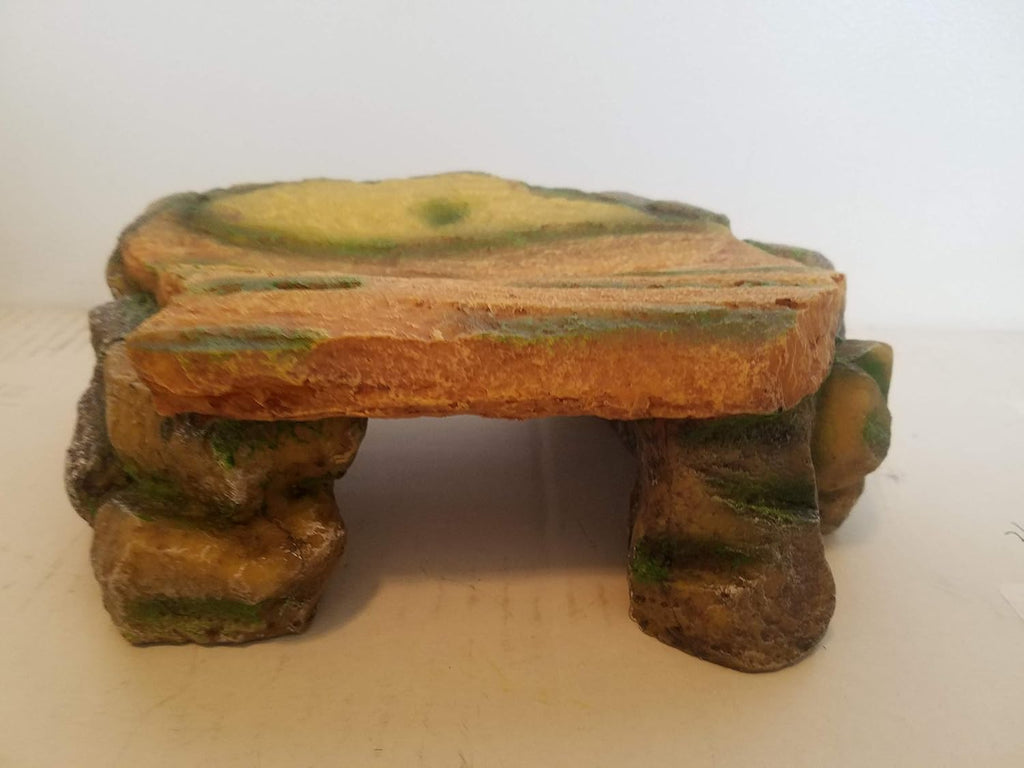 Rock Ledge Cave Formation Perfect for Fish Tanks or Vivariums, 9 Inhes Long, Artificial Aquarium & Fish Tank Decoration Ornament, Fish, Reptile & Turtle Safe Polyresin
