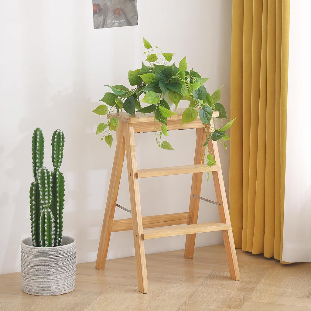 Tiita 1 Pack Fake Plants Artificial Scindapsus Aureus in Pots, Realistic Fake Greenery Potted Plants for Home Office Desk Window Sill Bathroom Bedroom Outdoor Indoor