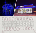 LED Module, 100PCS Blue Light for Signs, 12V DC 5630 SMD 3 LED Window Light, Waterproof for Letter Advertising Sign Decor (Blue, Power Supply NOT Included)