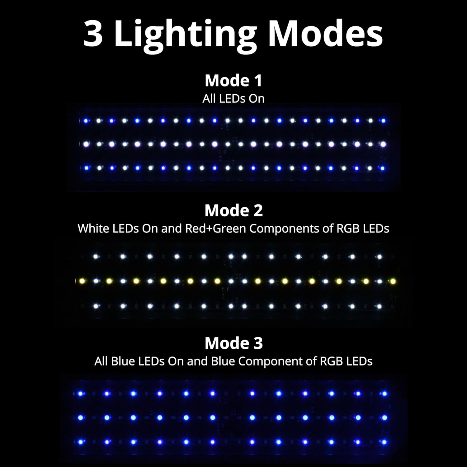 NICREW 20W Saltwater Aquarium Light, Marine LED Reef Light for Corals, Programmable Timer Controller, 18 to 24-Inch