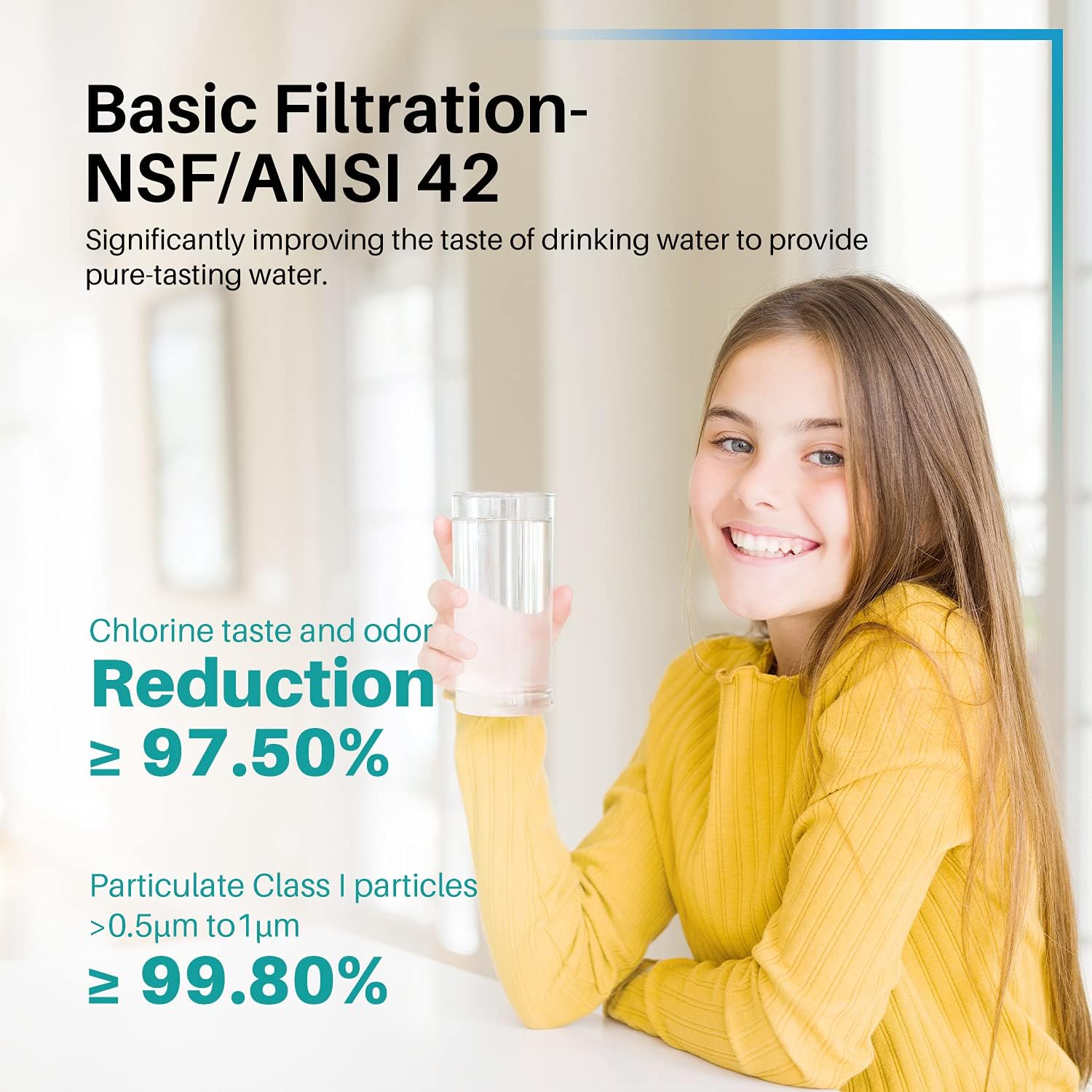 ICEPURE DA29-00003G Remove PFOA&PFOS, NSF/ANSI 401&473&53&42&NSF/ANSI/CAN 372 Water Filter, Replacement for Samsung DA29-00003A, Aqua-Pure Plus DA29-00003B, HAFCU1, RF267AERS, HDX-FMS-1, 3PACK