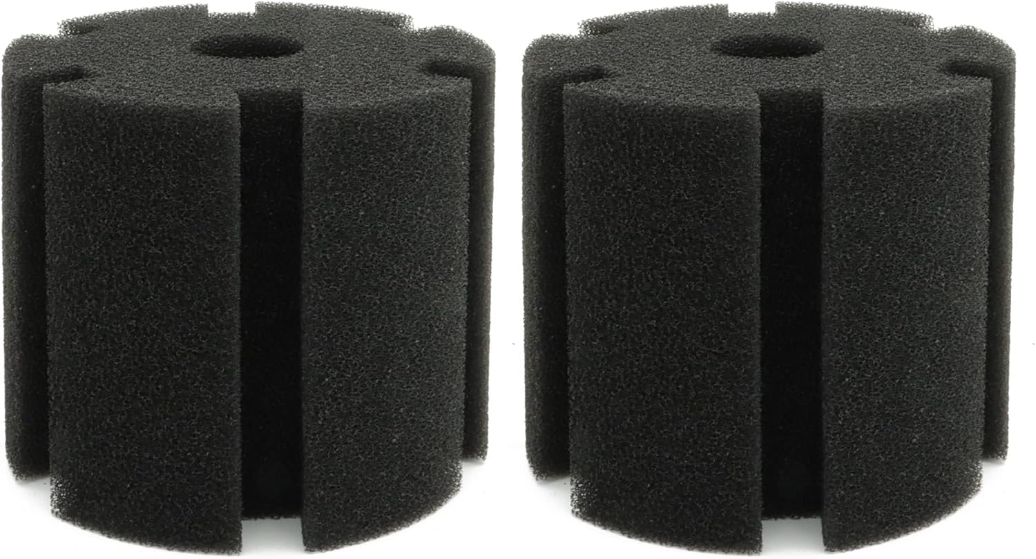 ALEGI 2 pcs Aquarium Sponge Filter Replacement Foam, Fish Tank Foam Replacement