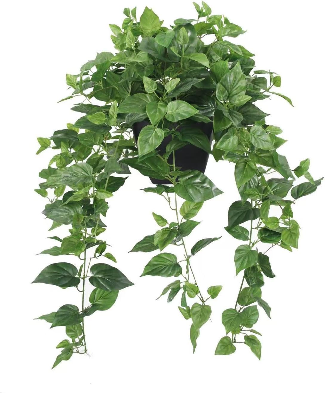 365 Blooming Decor Realistic Artificial Potted Pothos Ivy Plant(Devil's Ivy), Scindapsus Aureus, Premium Fake Plant for Home, Office Decor, 30" H x 22.8" W, //Weather-Resistant//Indoor&Outdoor