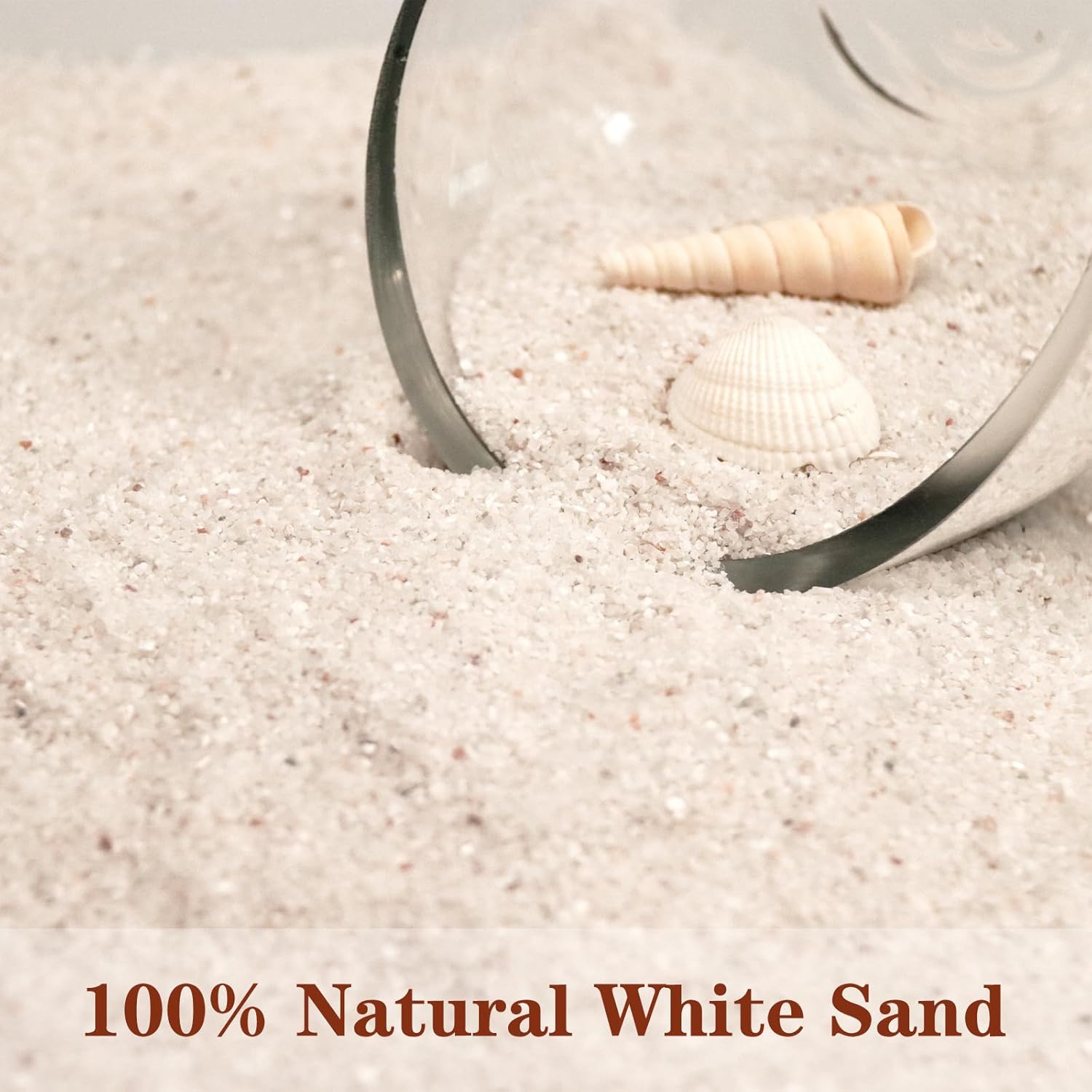 Silica Gravel, Multi-Purpose Mini White Silica Sand for Fire Pits, Aquariums and Landscaping, 11LB