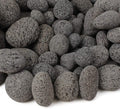 Lava Rock - 10-Pound Tumbled Lava Stones - 1" Black/Gray Lava Pebbles - Volcanic Rock - Landscaping Rocks - Small