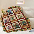 Hummingbird Throw Blanket Hummingbird Bird Stuff Gifts for Kids Girls Boys Adults Women Men Soft Cozy Warm Plush Fluffy Fuzzy Fleece Blanket Decor 50''X60''