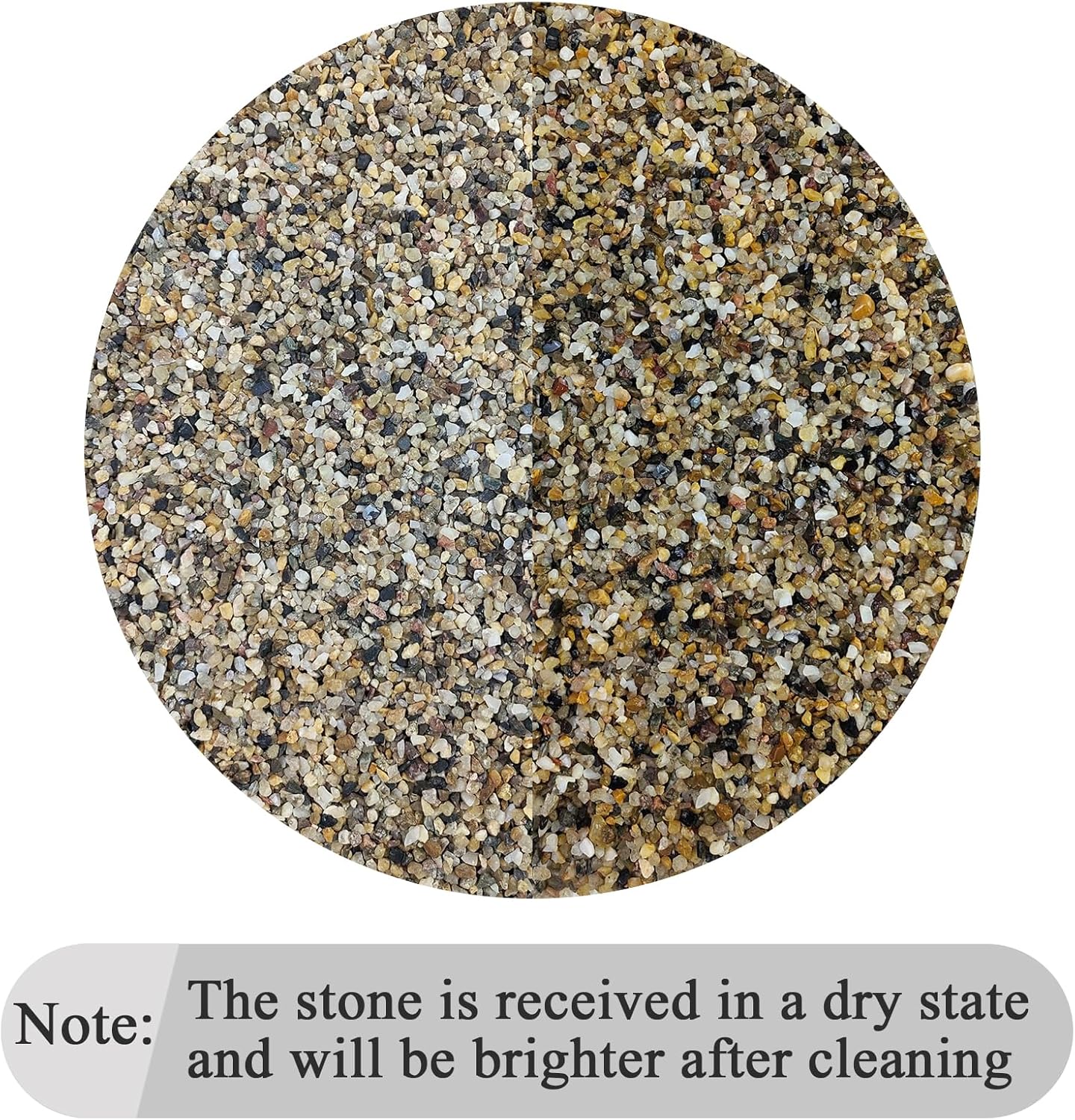 2 lbs Aquarium Sand. 1/16 Inch Fish Tank Coarse Sand Pea Gravel for Substrate, Terrariums, Vase, Plant, Soil Cover and Outdoor Landscaping