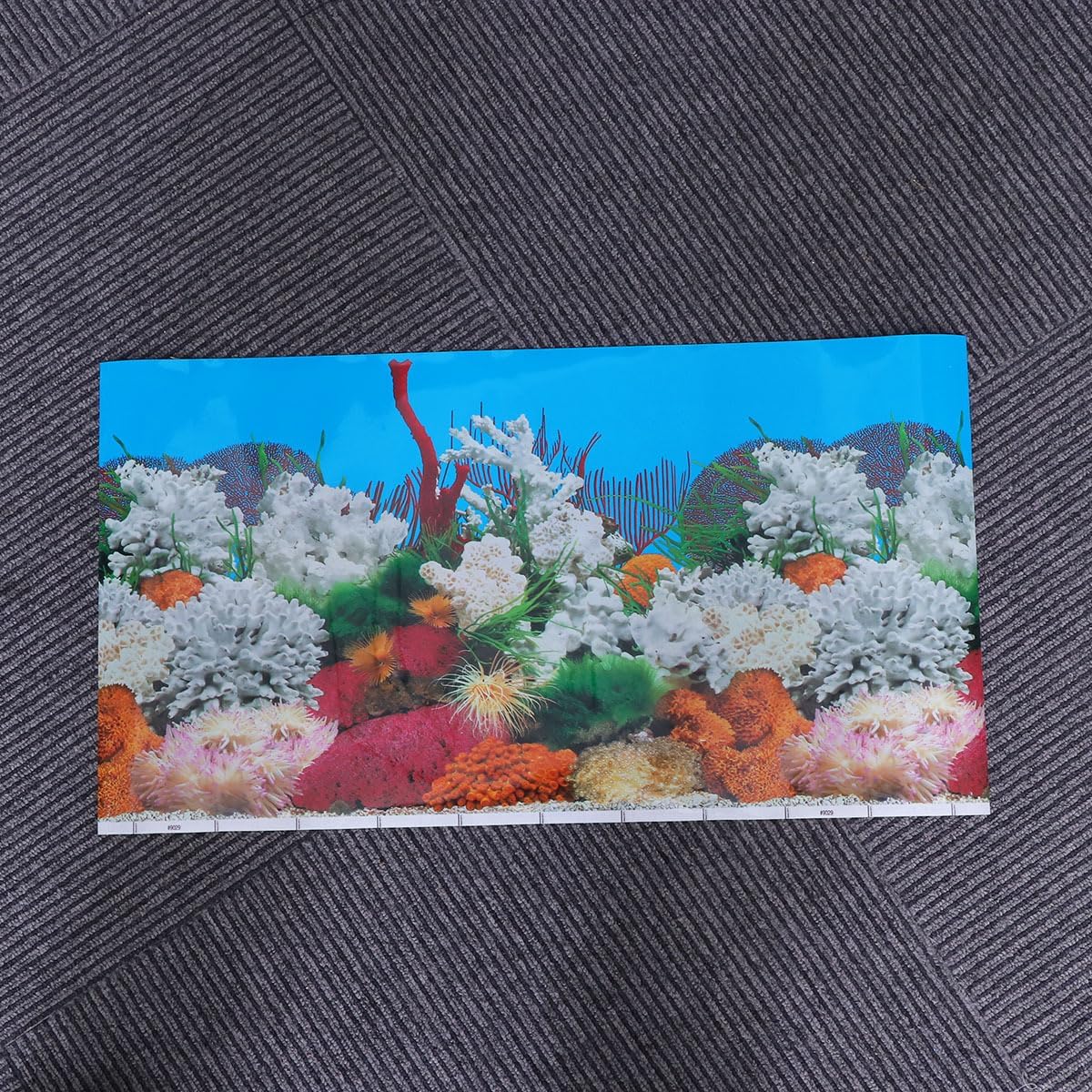 iplusmile 3D Wall Paper 3D Stickers Aquarium Background Wallpapers 10 Gallon Fish Tank Background Double-Sided Decorative Sticker Adhesive Wallpaper Picture Poster Decorate Decorations