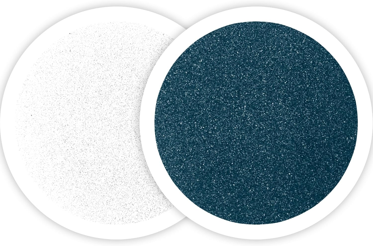 Sandsational Sparkle Serene Blue Unity Sand 2 Pack, 1 LB (16 oz) of Each Color, Colored Sand for Weddings, Vase Filler, Home Décor, Crafts, Terrariums, and More