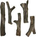 Midwest Hearth Deluxe Decorative Branch and Twig Set | Cast from Real Logs and Hand Painted in USA (Driftwood 5-Piece)