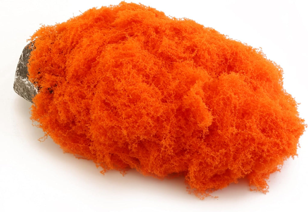 Caiyjhao Lifelike Artificial Moss is Used in Art Projects, Autumn Theme, Vase Stuffing, Gift Decoration, Romantic Handicrafts and Wedding Background Wall Display (Orange 3.5oz)