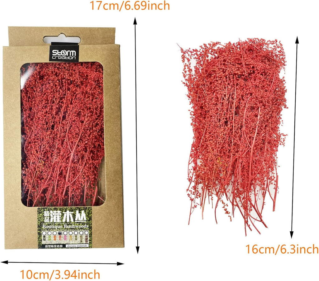 Cayway Static Grass Tuft Model Grass Tufts Railway Artificial Grass Bushy Tuft Flower Cluster Vegetation Groups for Model Train Landscape Railroad Scenery (Styel E)