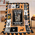 Deer Throw Blanket Hunting Deer Elk Stuff Gifts for Kids Girls Boys Adults Women Men Soft Cozy Warm Plush Fluffy Fuzzy Fleece Blanket Decor 40''X50''