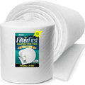 Aquatic Experts Aquarium Filter Floss for Fish Tank Filters - FilterFirst Aquarium Filter Pad - Media Roll for Crystal Clear Water, 3/4" - 1" Thick (18 Inch Wide, 24 Feet Long)
