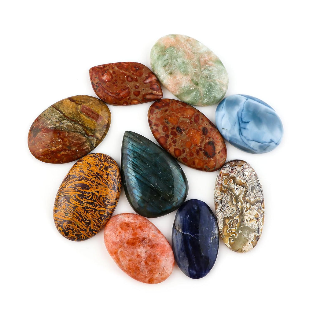 150+ carats Mix Shape Mix Stone Gemstone Crystals, Wholesale Cabs, Wire Wrapping, Polished Crystals, Natural Stones, Jewelry Making Supplies, DIY Stone, AA+ (5 Pcs)