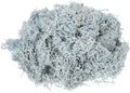 MECCANIXITY 4.6oz Preserved Reindeer Moss, Light Blue Decorative Artificial Fake Moss for Potted Plants Indoor Crafts Lichen Centerpieces Decor