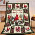 Cardinal Throw Blanket Red Bird Cardinal Stuff Gifts for Kids Girls Boys Adults Women Men Soft Cozy Warm Plush Fluffy Fuzzy Fleece Blanket Christmas Decor 40''X50''
