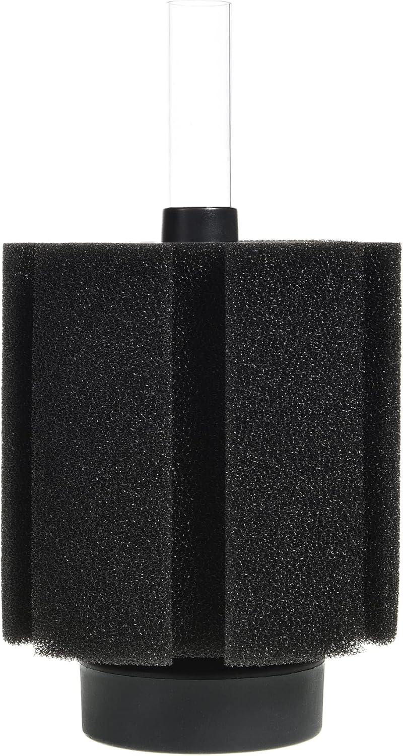 ALEGI Aquarium Bio Sponge Filter with Ceramic Media for Clear and Quiet Aquariums for Betta Fry Shrimp Tiny Fish Tank (40-75 Gallon 1 Pack)